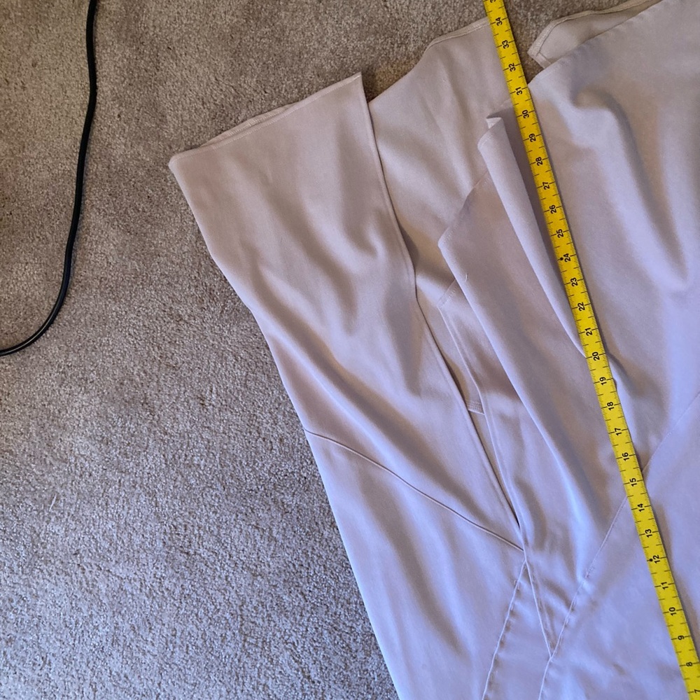 Handmade lace inlay blazer and tulip skirt set perfect for wedding-unfinished - Picture 12 of 13